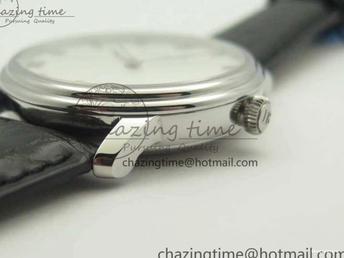 1228 SportInspired Villeret 6669 SS HG 1:1 Best Edition White Dial On Leather Strap V 8099